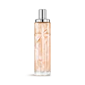 Nieuw Starlicious Pineapple Musk-packshot, een kristalheldere flacon gevuld met glanzend amberkleurig sap dat het zomerlicht vangt in een kunstig gevormde vallende ster, waarvan de facetten helder stralen onder een strakke zilveren dop.